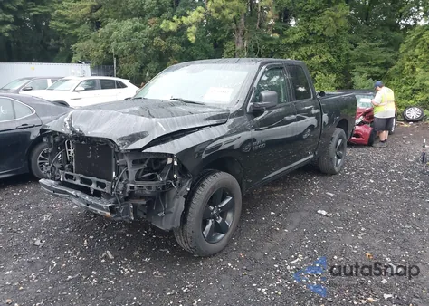 2018 Ram 1500 Express 4X4 6'4 Box from USA, damaged, VIN 1C6RR7FG8JS283741